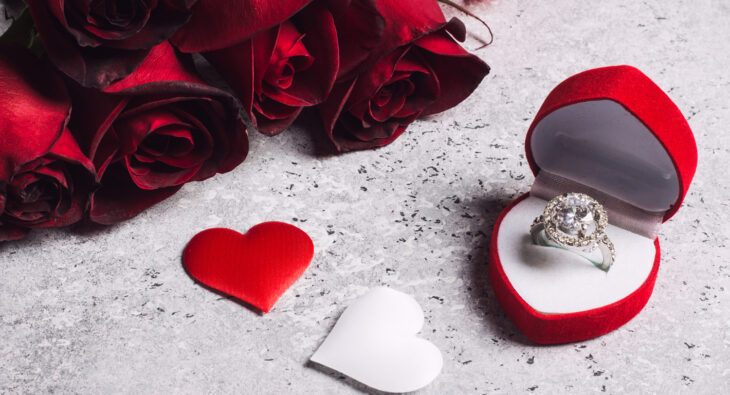 Idealny pierścionek na zaręczyny